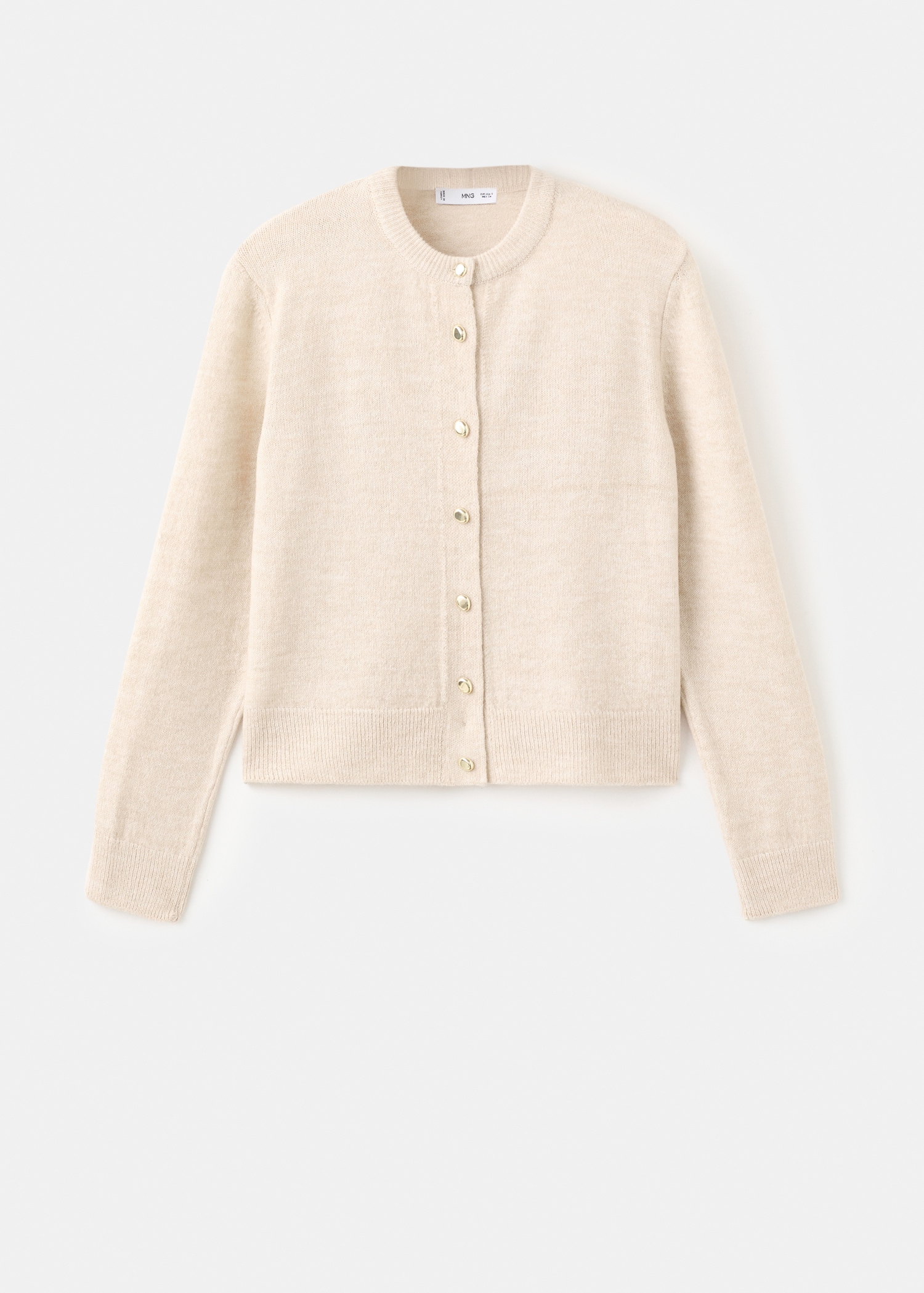 Knitted Button Cardigan - Women | Mango Usa