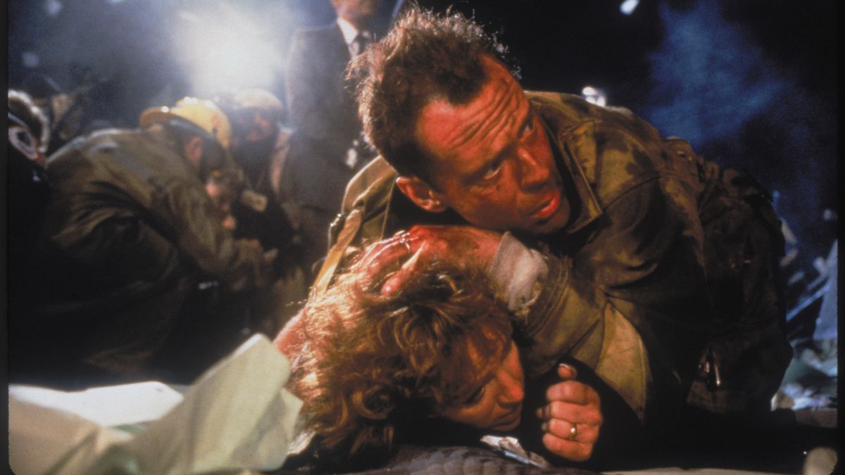 Bruce Willis in Die Hard