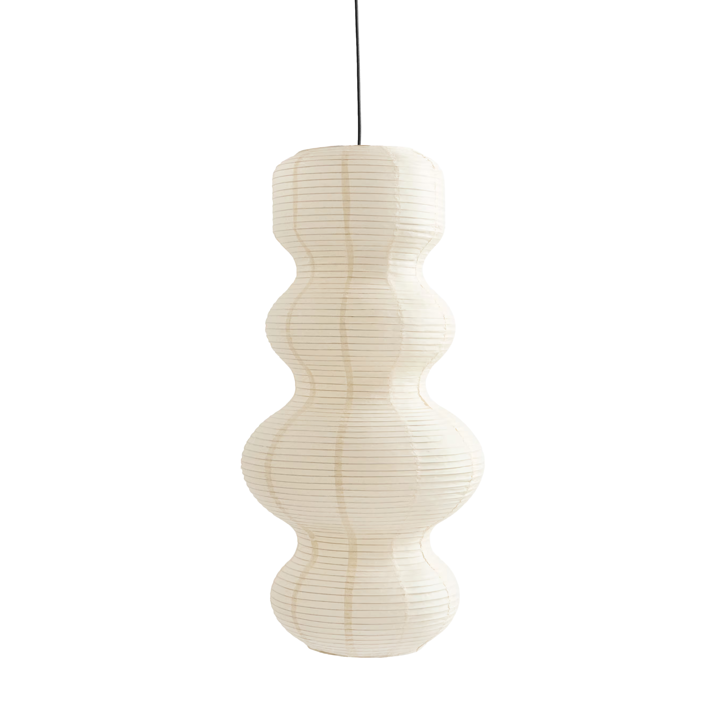 A long rice paper shade