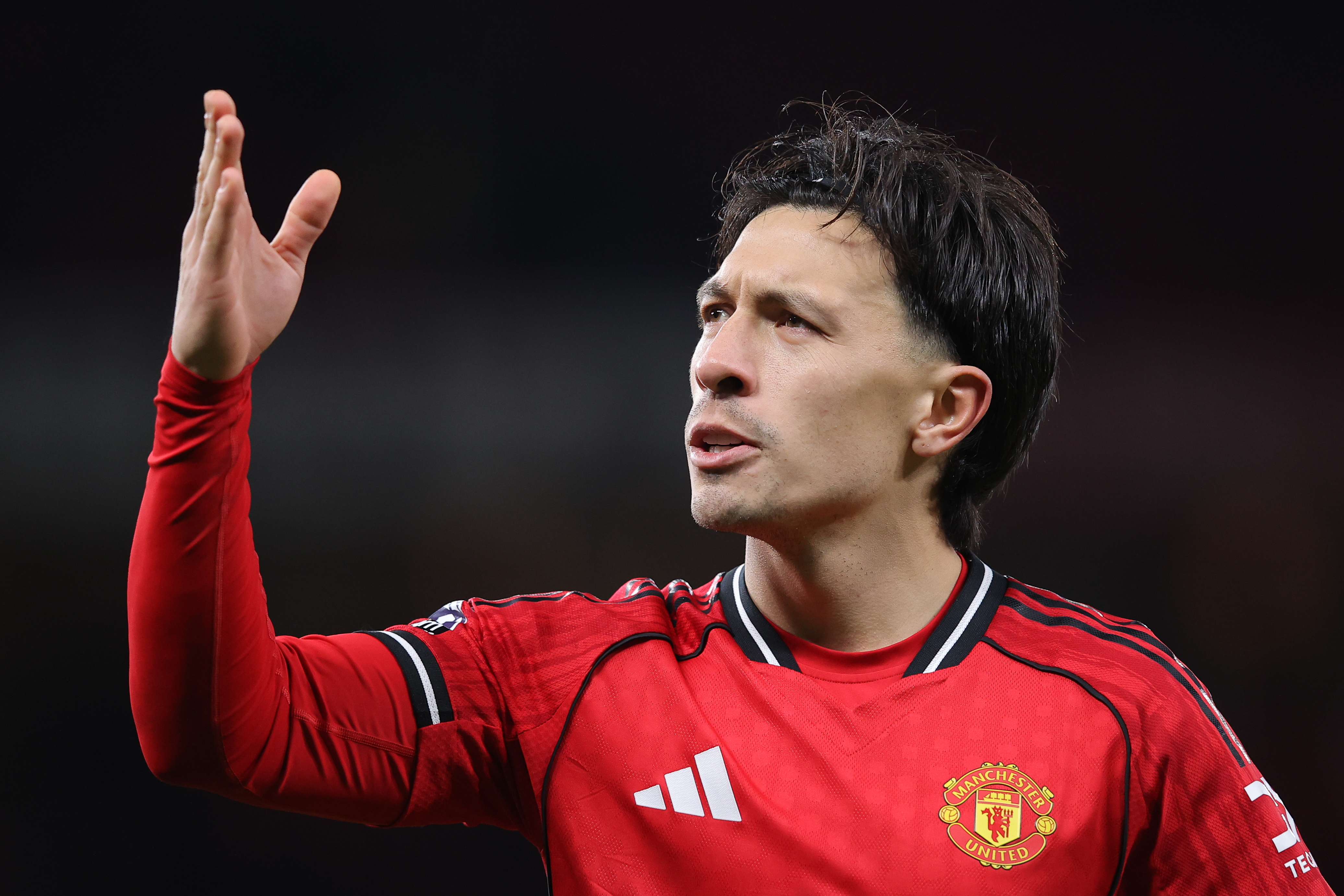 Manchester United defender Lisandro Martinez