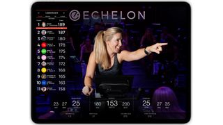Echelon Smart Connect EX3 review: a look at the tablet view of the Echelon App