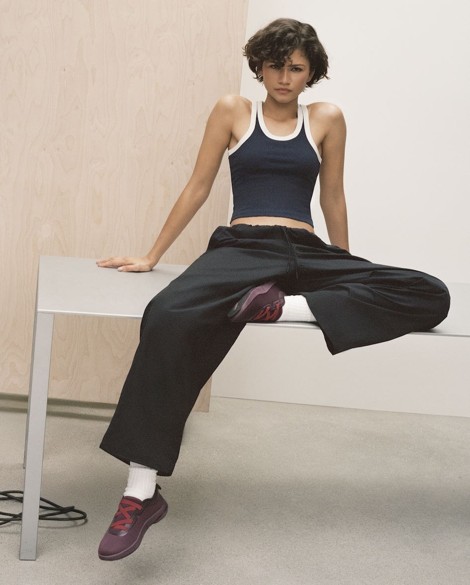Zendaya collaborated with On for a ballet sneaker and athleisure collection