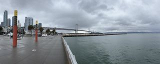 bay bridge panorama