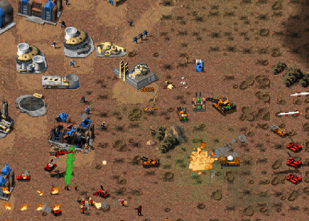 Image of modded units from Command & Conquer Combined Arms