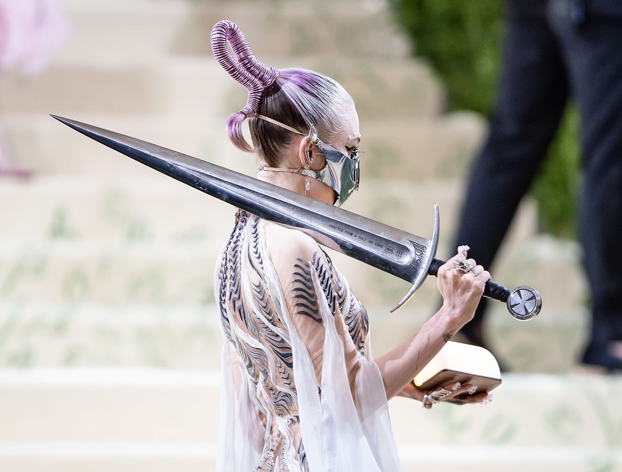 Grimes at the 2021 Met Gala