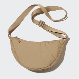 flat lay of Uniqlo Round Mini Shoulder Bag