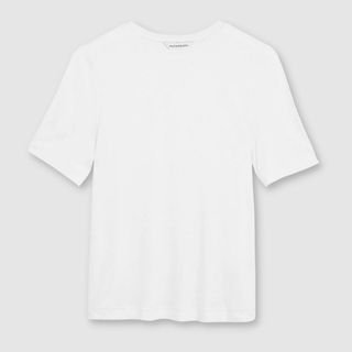 M&S basic white t-shirt for over 50 capsule wardrobe