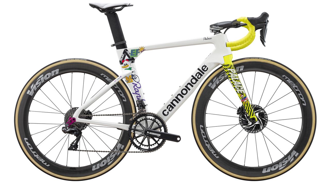 EF Pro Cycling x Palace Skateboards Cannondale bike