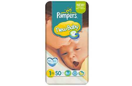 Pampers new baby nappies