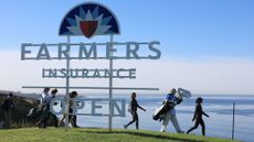 Koa Ochi walks to the fourth tee box of the South Course during a Pro-Am round prior to the Farmers Insurance Open 2025 at Torrey Pines Golf Course on January 21, 2025 in La Jolla, California. 