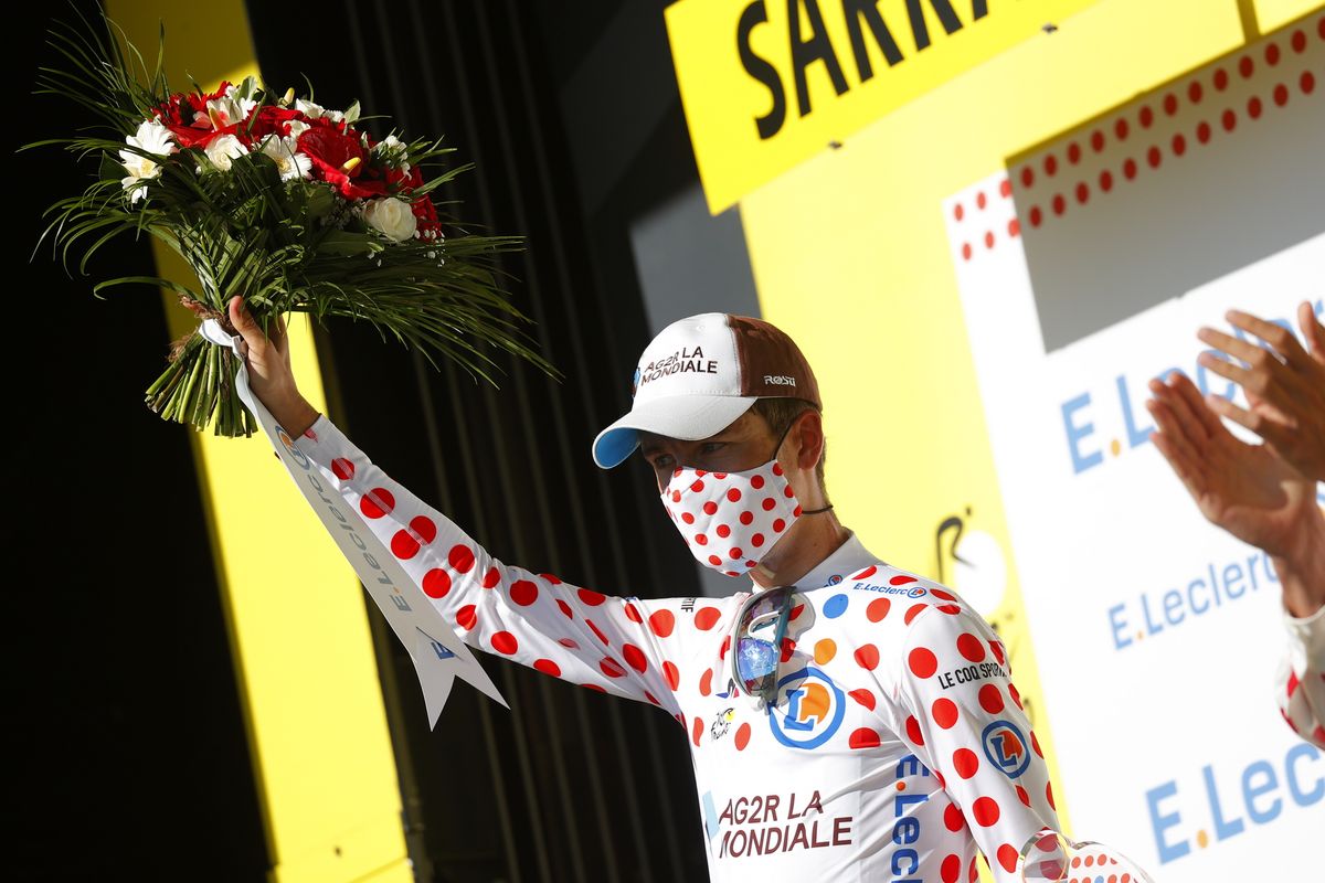 Tour de France 2020 107th Edition 12th stage Chauvigny Sarran km 218 10092020 Benoit Cosnefroy FRA AG2R La Mondiale photo Luca BettiniBettiniPhoto2020