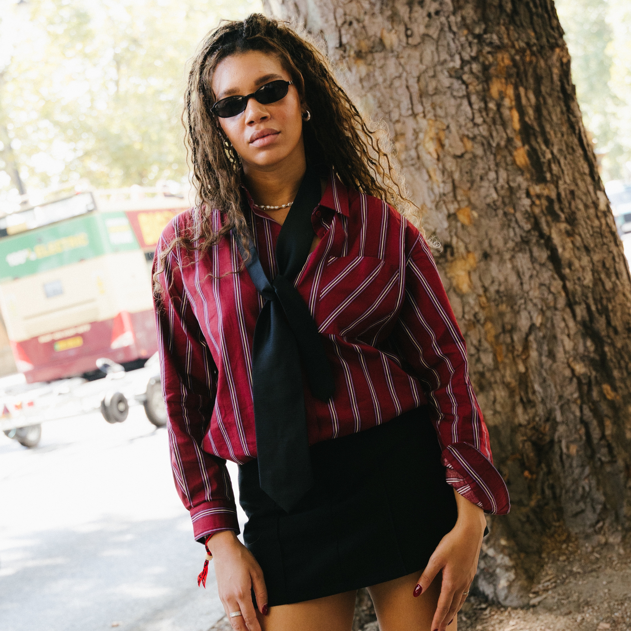 Imani-Nia Francis-Tsolaki, junior fashion editor of Who What Wear UK.