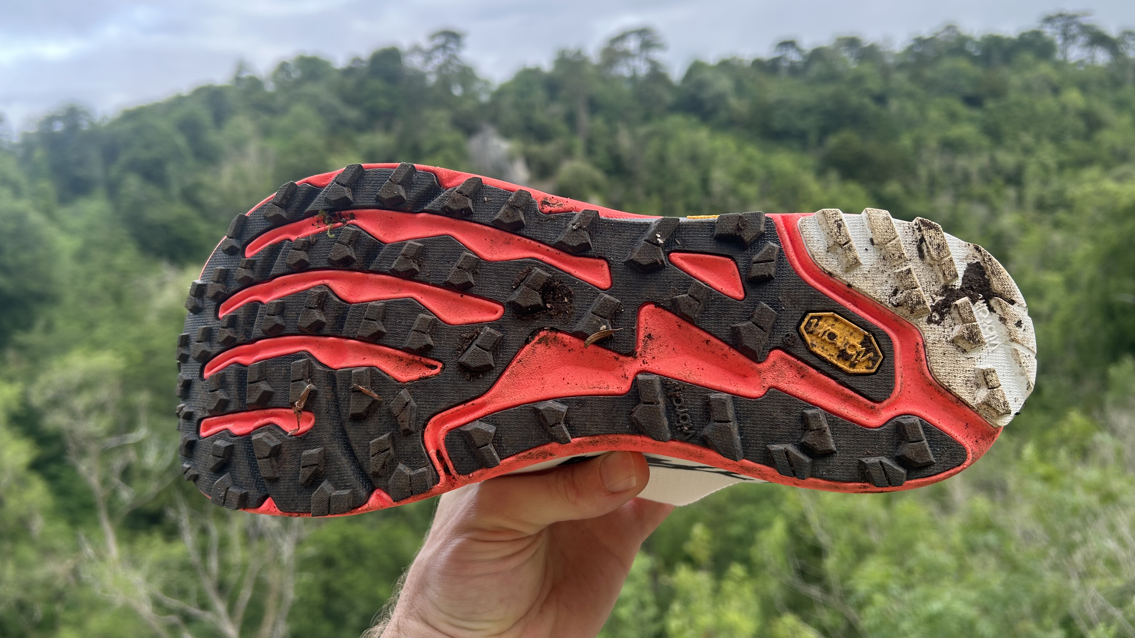 The outsole of the Altra Timp 5 BOA