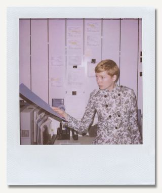 Michelle Williams, in the Band of Outsiders S/S 2012 campaign