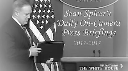 The Daily Show wistfully roasts Sean Spicer