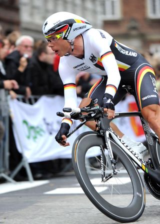 Tony Martin, new world champ, Elite men time trial, Road World Championships 2011