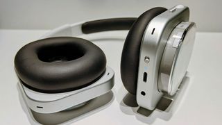 Nothing Headphone 1 review; headphones in a white table
