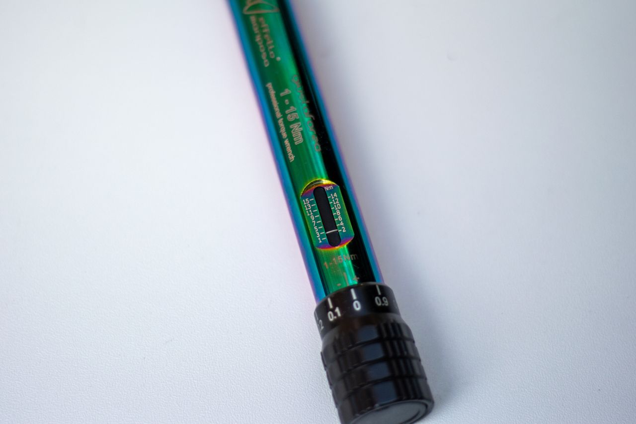 An Effetto Mariposa Giustaforza 1-15 Pro Evo torque wrench