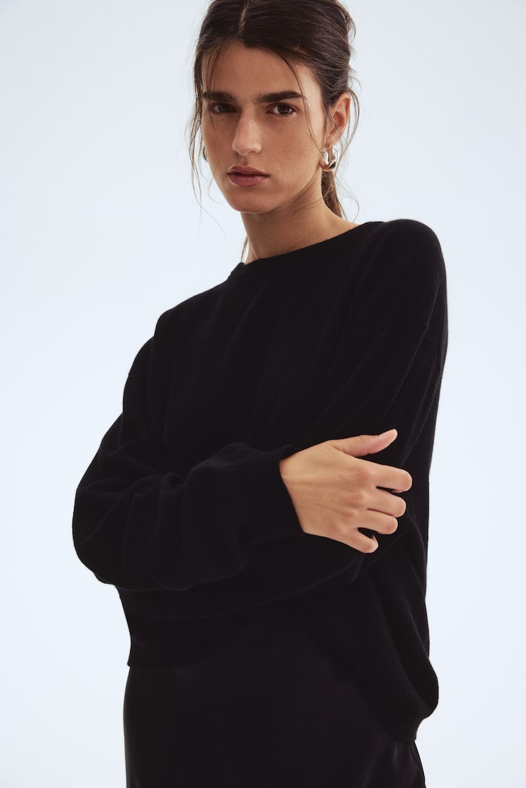 Fine-Knit Cashmere Jumper