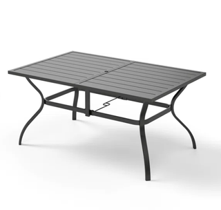 metal outdoor dining table