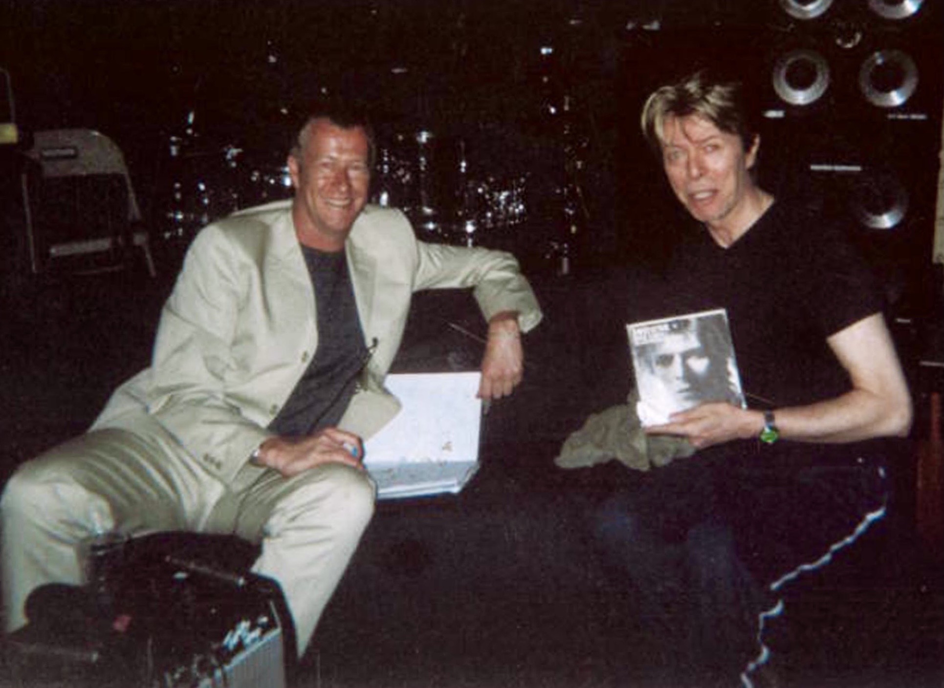 John Wilson with David Bowie