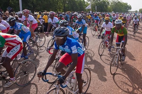 The 2010 Tour du Faso gets under way.