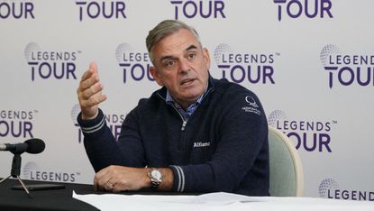 Paul McGinley pictured at a press conference