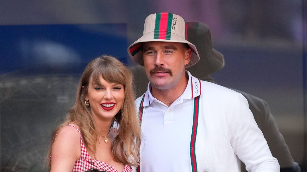 Taylor Swift and Travis Kelce