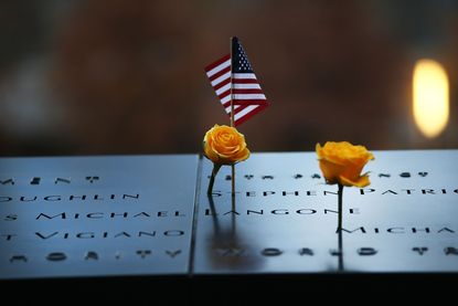 A memorial for those killed on 9/11.