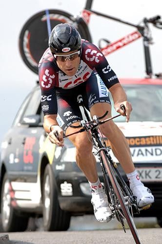 Christian Vande Velde (Team CSC) will represent the USA in Stuttgart next week.