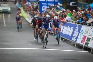 Dan Martin at the second stage of the 2016 Tour of Britain