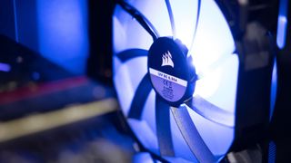 View of Corsair Computer RGB Fan