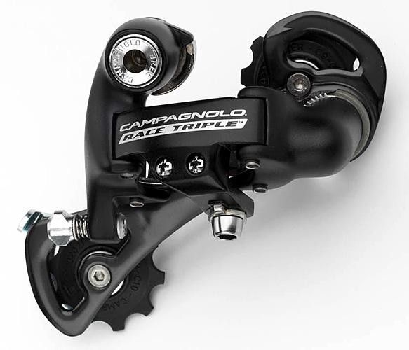 New 10-speed Race triple long cage rear derailleur.