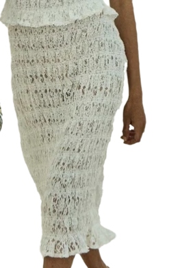 Rachelle Skirt -- Salt
