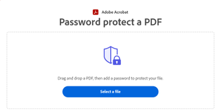 Adobe password protect