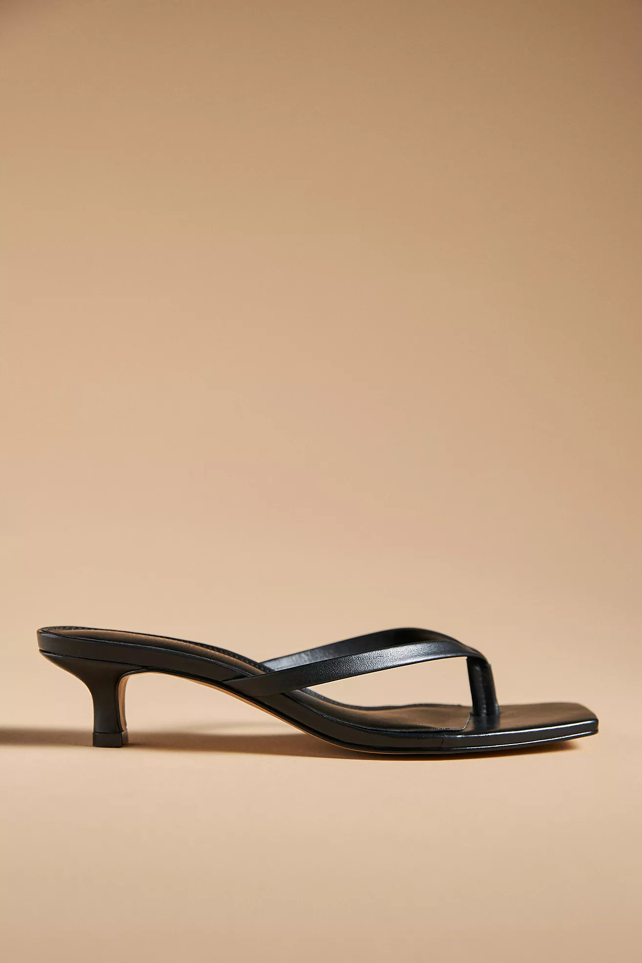 By Anthropologie Toe-Strap Kitten Heels