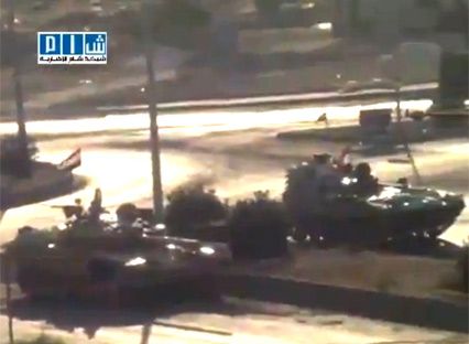 Hama tanks Syria