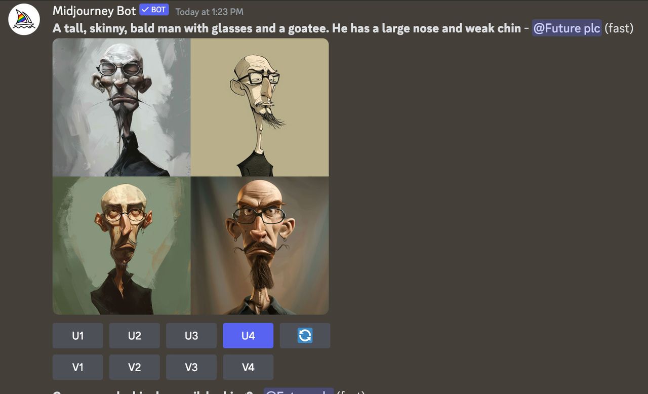 Midjourney AI character creation