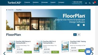 Website screenshot for FloorPlan Home & Landscape Deluxe