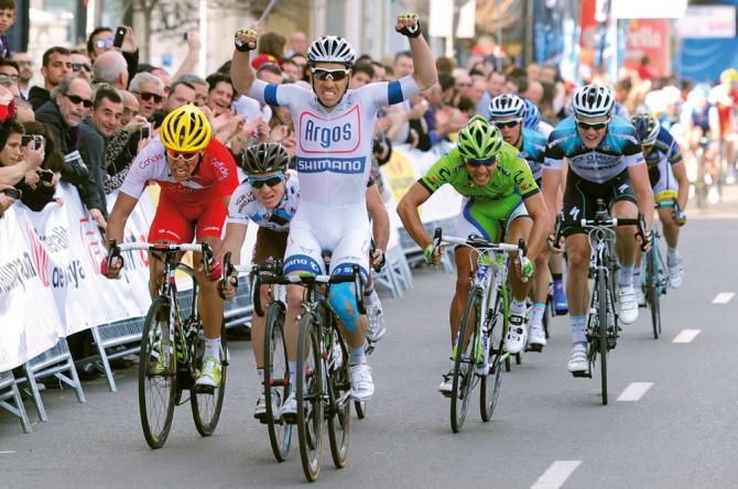 Francois Parisien wins a stage at Catalunya. He retired this season.
