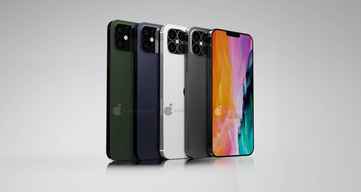 iPhone 12 Pro colors render