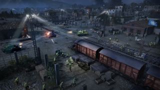 Company of Heroes 3 train assault