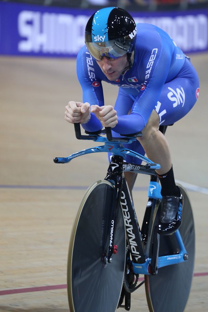 Elia Viviana (Italy) finished 10th in the omnium's individual pursuit.
