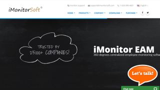 Website screenshot for iMonitorSoft