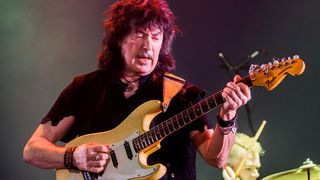 Ritchie Blackmore performs onstage