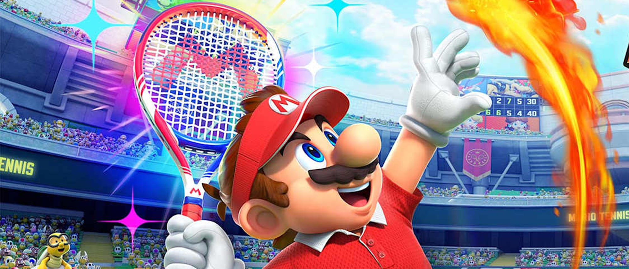 Mario Tennis Fever offers a massive Grand Slam for arcade sports fans and Nintendo veterans alike
