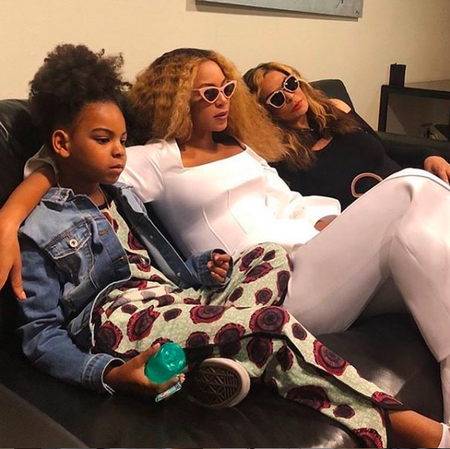 beyonc&eacute; blue ivy tina knowles instagram