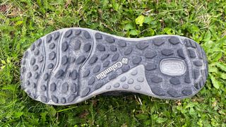 the outsole of the Columbia's Konos TRS OutDry Mid Shoe