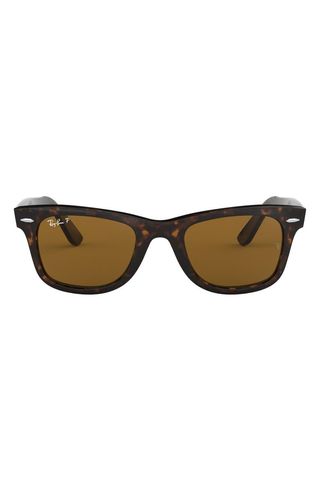 50mm Classic Wayfarer Polarized Sunglasses