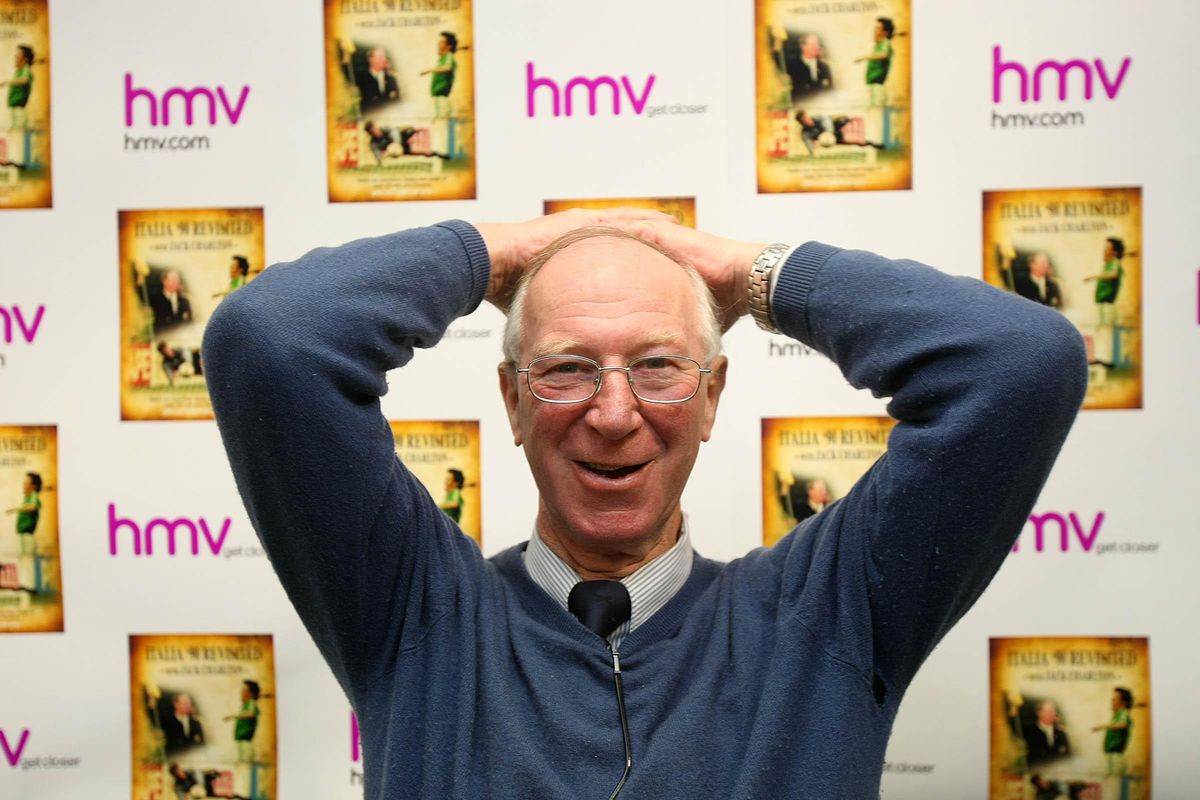 Jack Charlton DVD signing